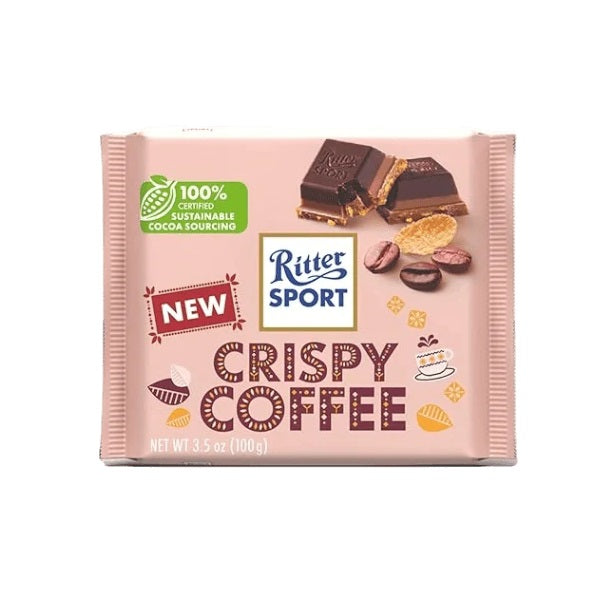 Ritter Sport Chocolate with Corn Flakes - Crispy Coffee