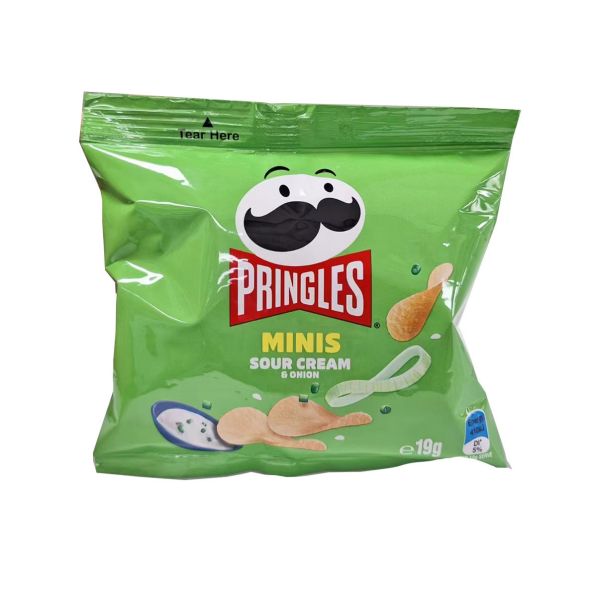 Pringles Sour Cream Onion Chips 19g