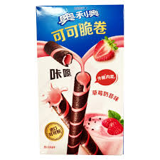Strawberry shake Cocoa Rolls 50g