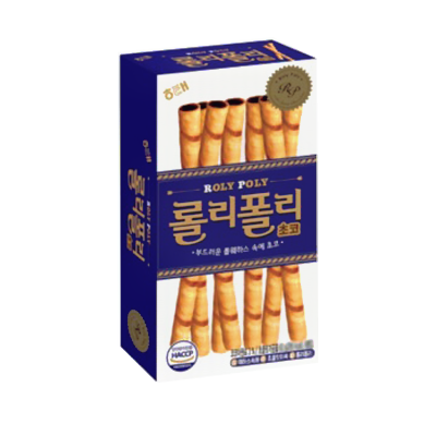 Roly Poly Choco Wafers