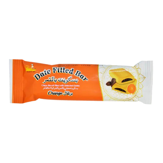 Baker Boy Date Filled Bars Orange