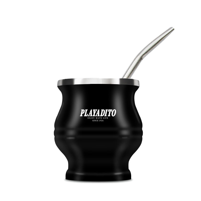 Stemless Mate Special Cup spoon-black 180ml
