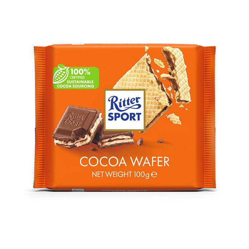Ritter Sport Chocolate Wafer with Corn Flakes - Cocoa