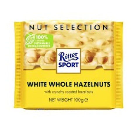 Chocolate-White Whole Hazelnuts