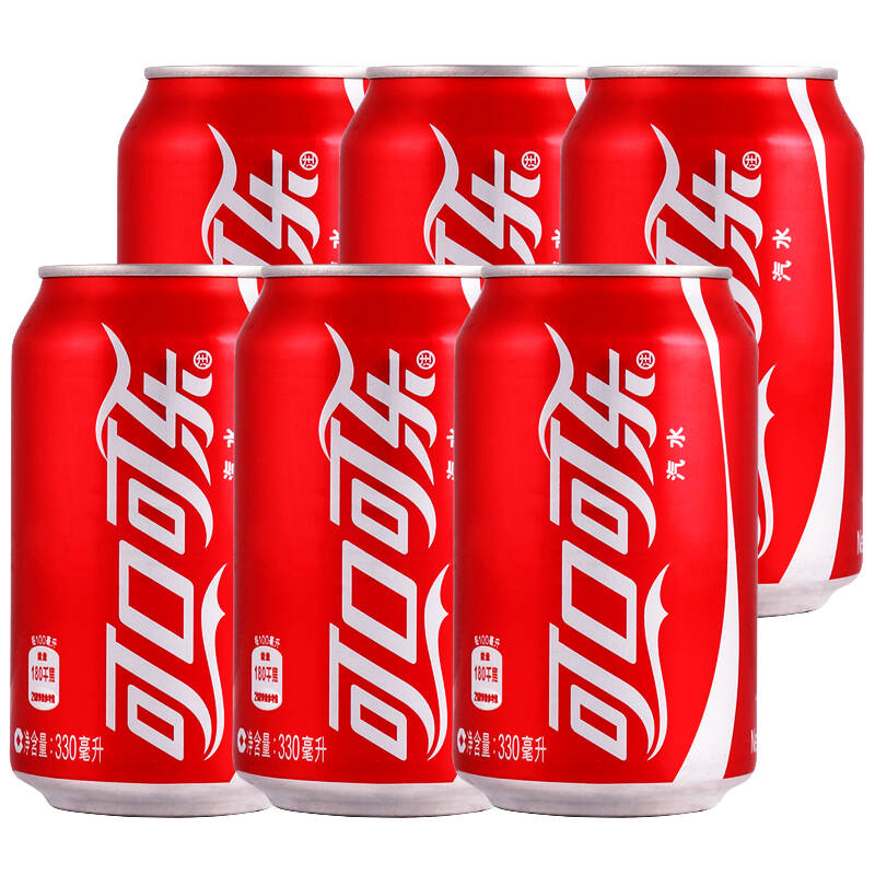 Coca Cola Coke Set 6 Pack 330ml*6
