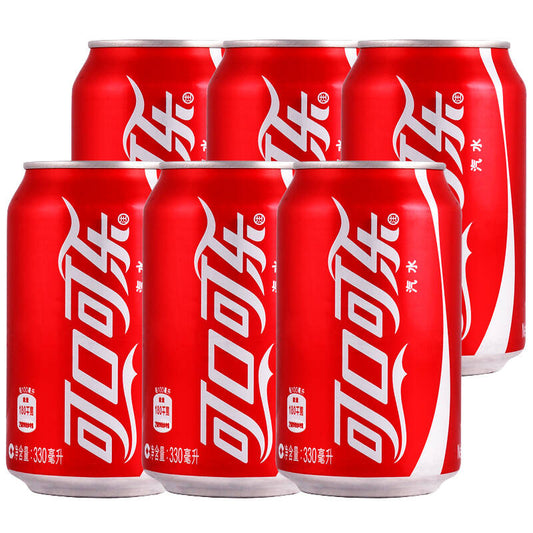Coca Cola Coke Set 6 Pack 330ml*6