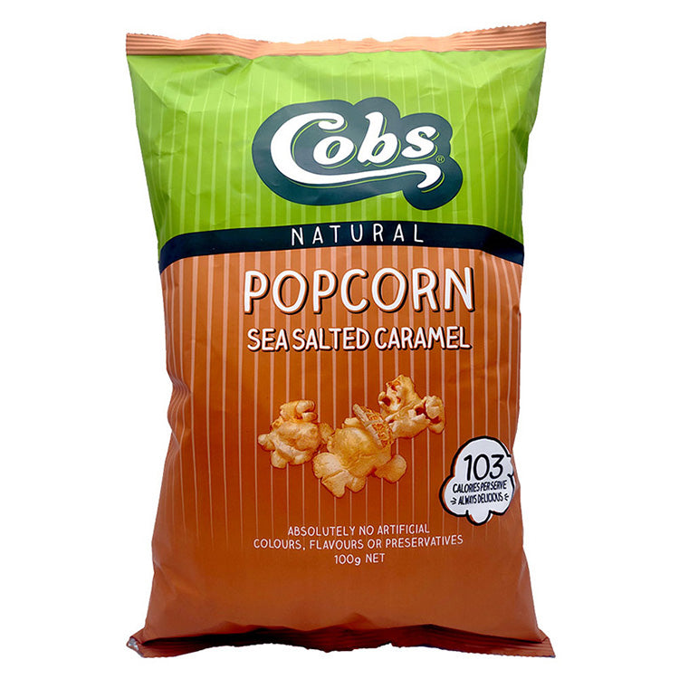Cobs Popcorn-Sea Salt Caramel 100g