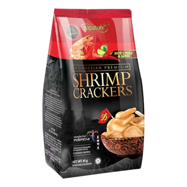 Premium Shrimp Crackers - Hot Chili Lime