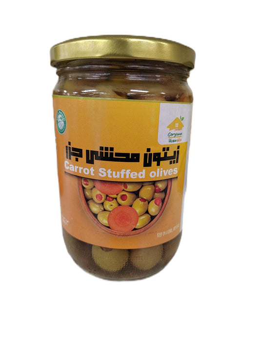 Carrot Stuffed Olives