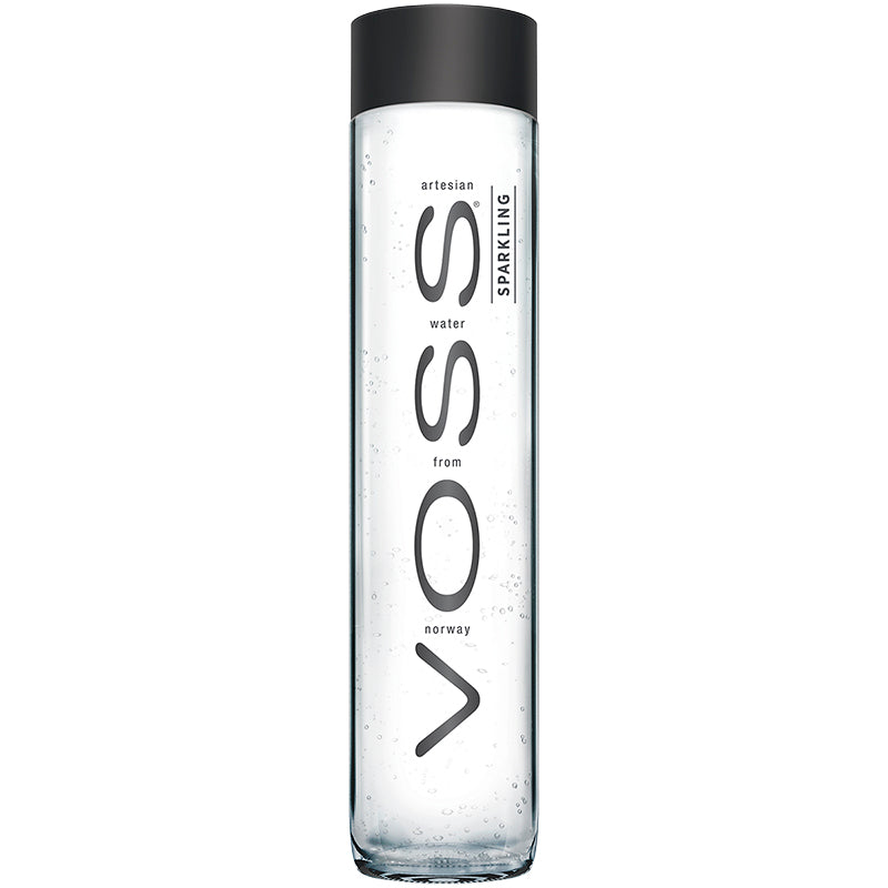 Voss Sparkling Natural Artesian Spring Water (Glass Bottle) 375ml