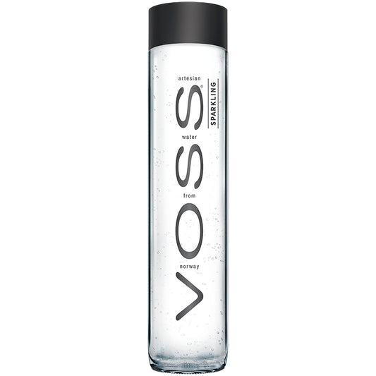 Voss Sparkling Natural Artesian Spring Water (Glass Bottle) 375ml