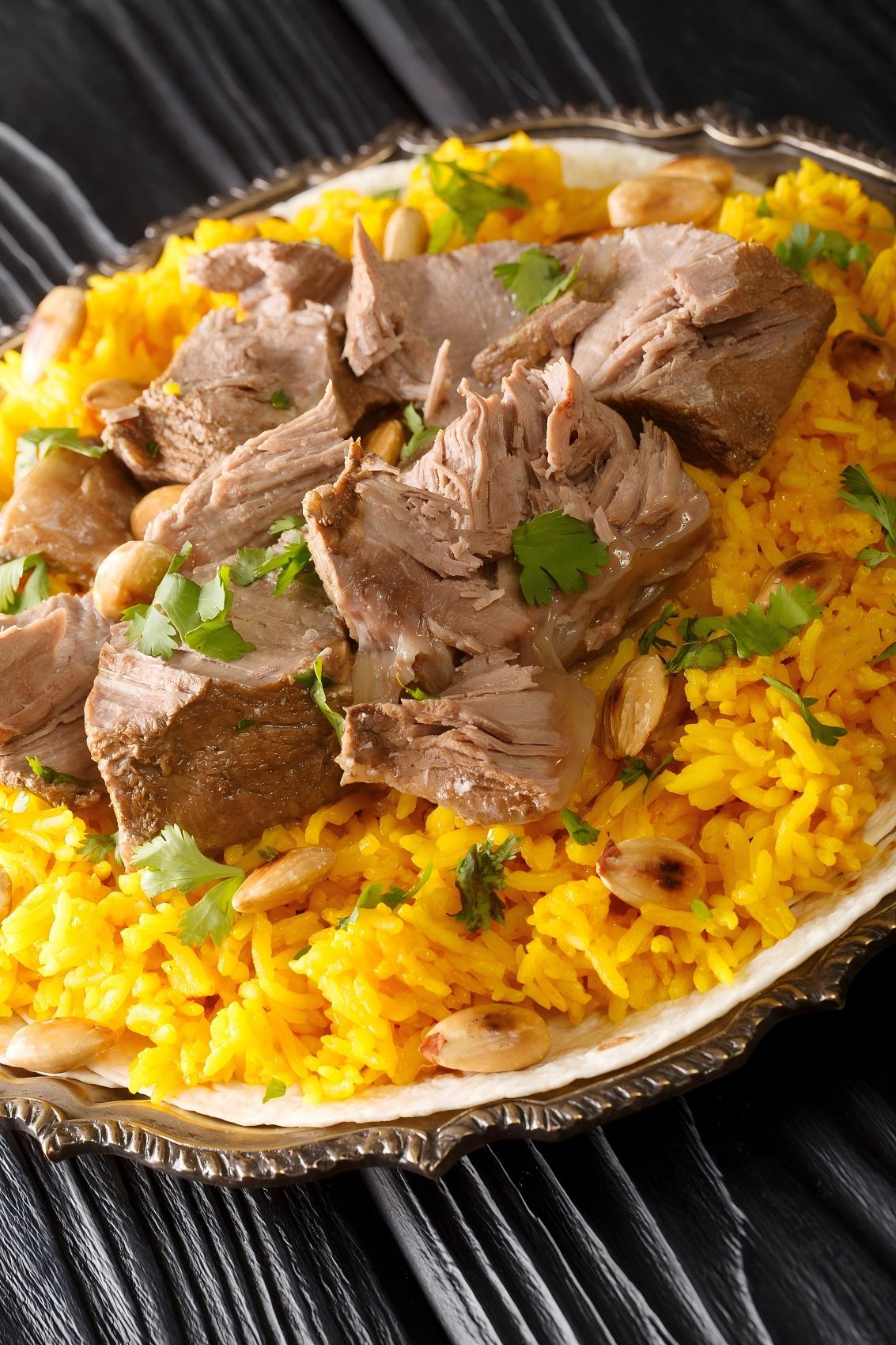 Mansaf Experience Kit:Jameed,Lamb Leg,Basmati Rice